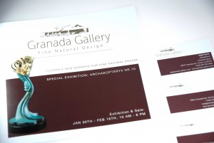 Granada Gallery: Ausstellungskatalog, Visitenkarten